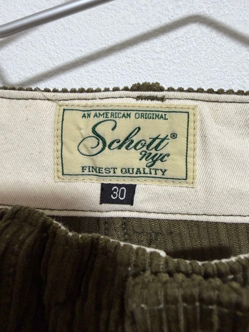 SCHOTT CORDUROY TROUSERS/コーデュロイ トラウザーズ