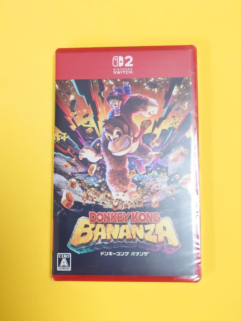 未開封 DONKEY KONG BANANZA Switch2