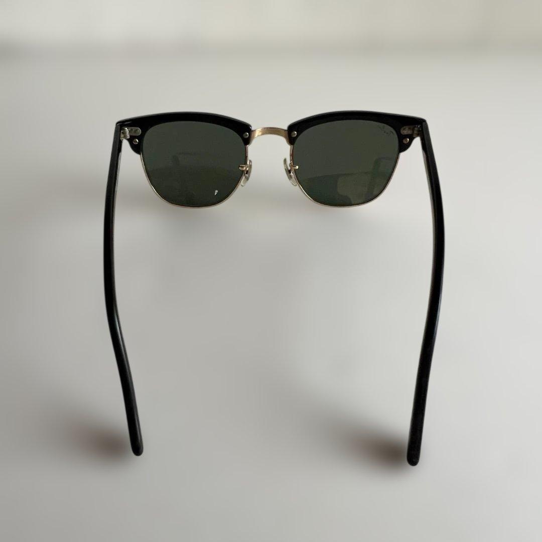 希少✨RaybanレイバンW1115 USA製 クラブマスターB&L