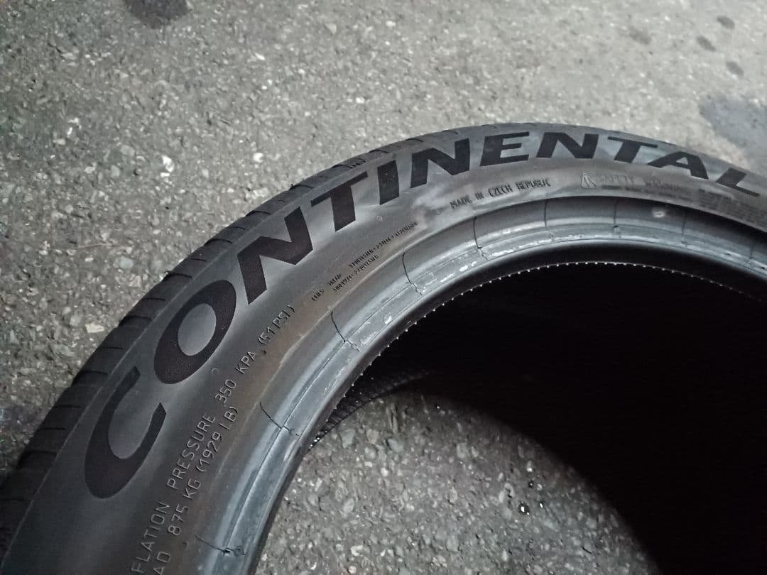 てっちゃん245/45R20 2本 2024年製 コンチネンタル　DWS