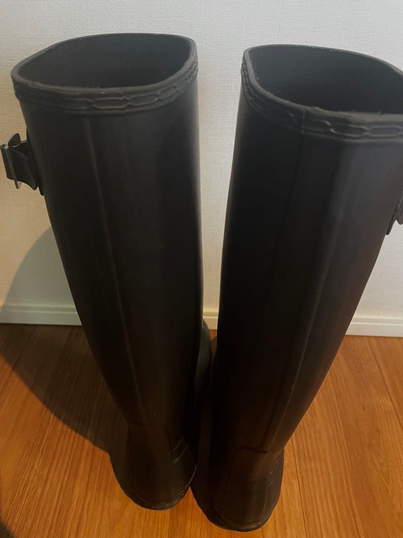 HUNTER　ブラック　UK6（24.5-25.0cm）