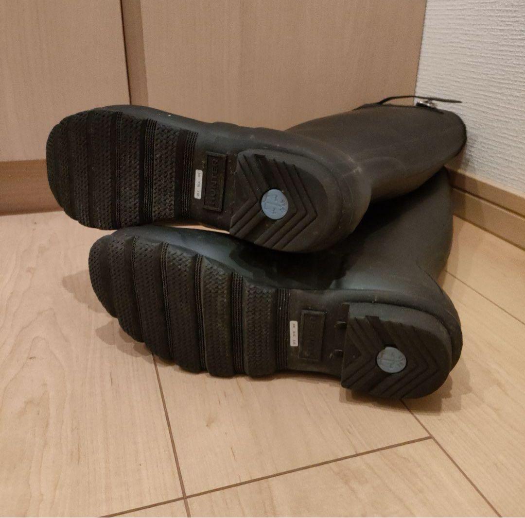 HUNTER　ブラック　UK6（24.5-25.0cm）