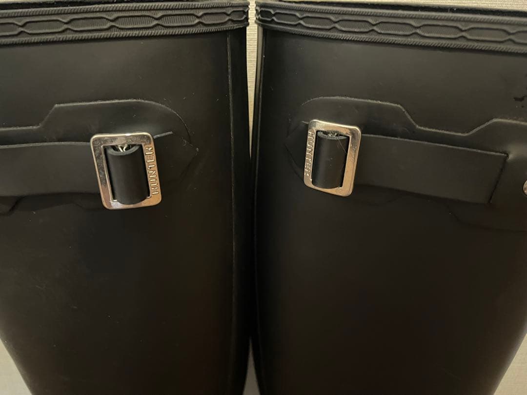 HUNTER　ブラック　UK6（24.5-25.0cm）