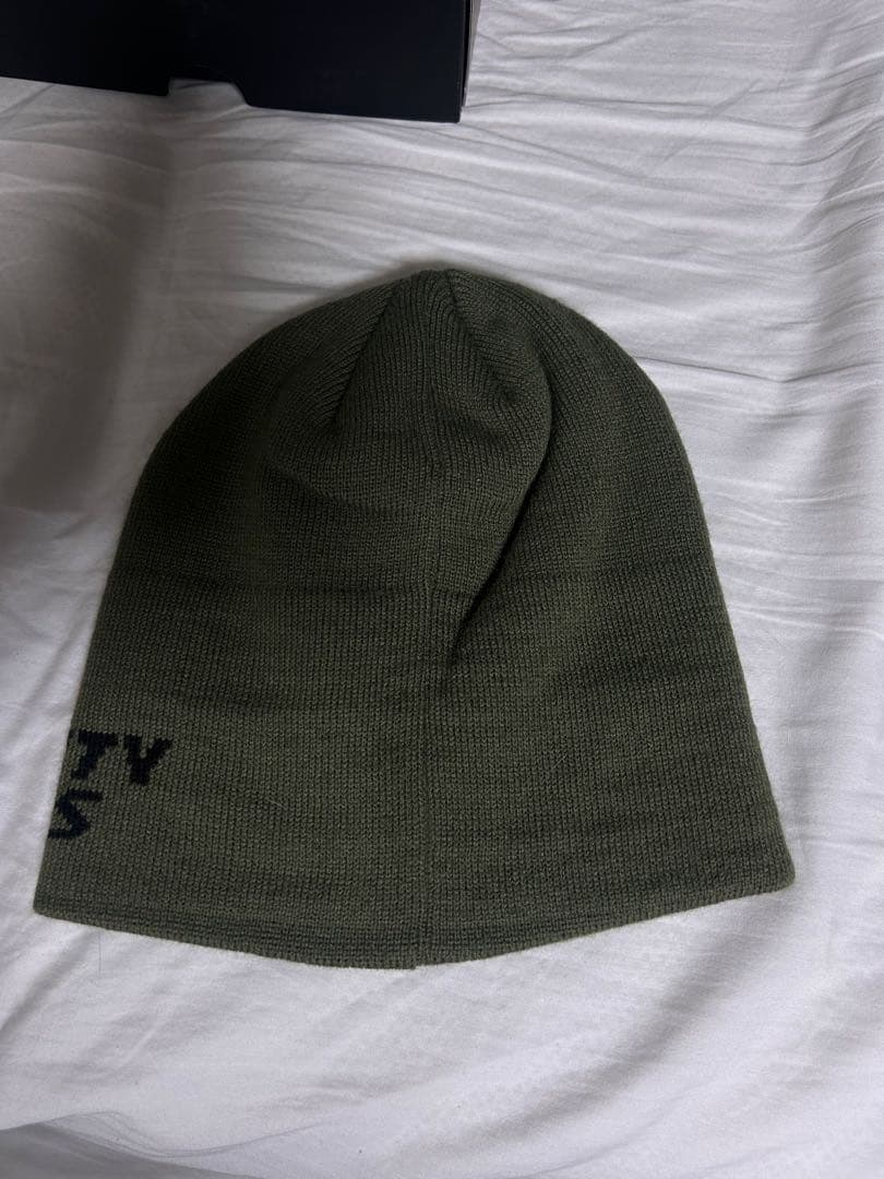 Stüssy Tri County Skullcap オリーブ 箱ステッカー付き