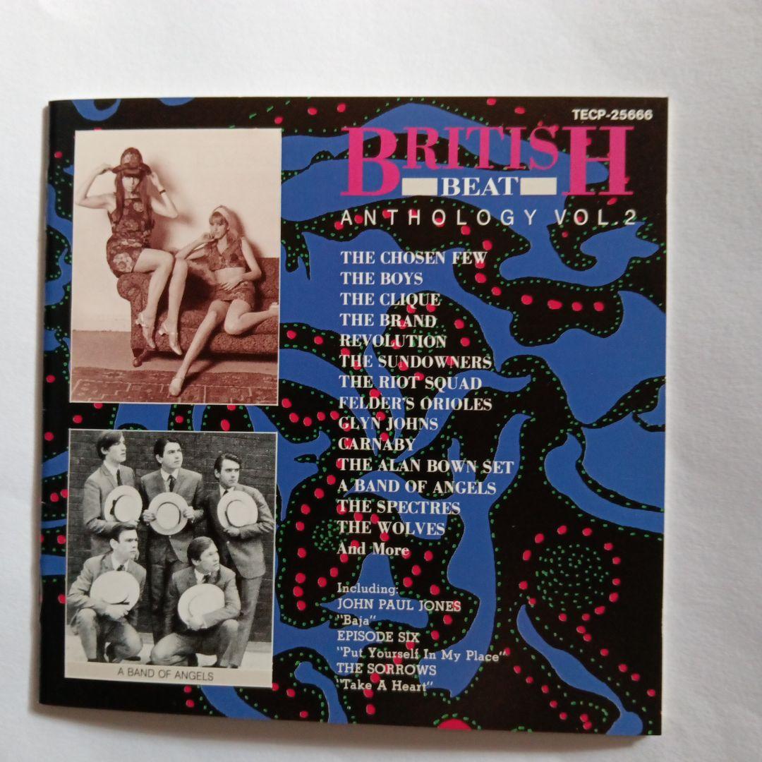 ブリティッシュ・ビート・アンソロジーvol.２　国内盤CD