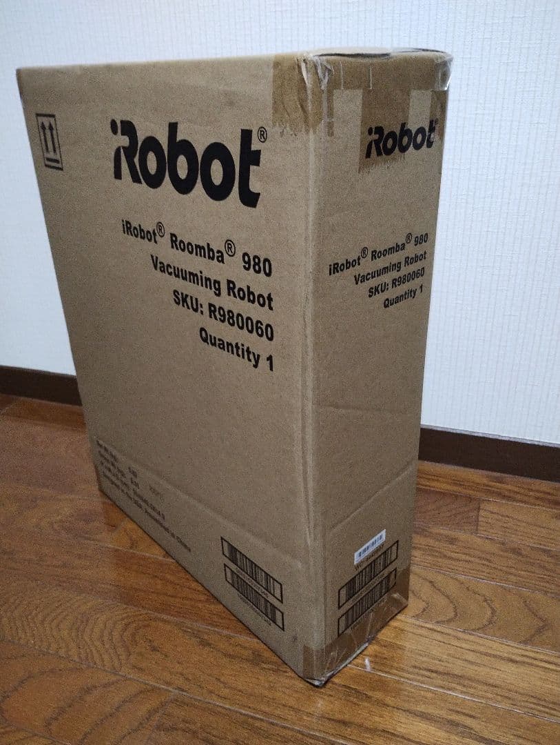 未開封品　iRobot ロボットクリーナー ルンバ980 R980060