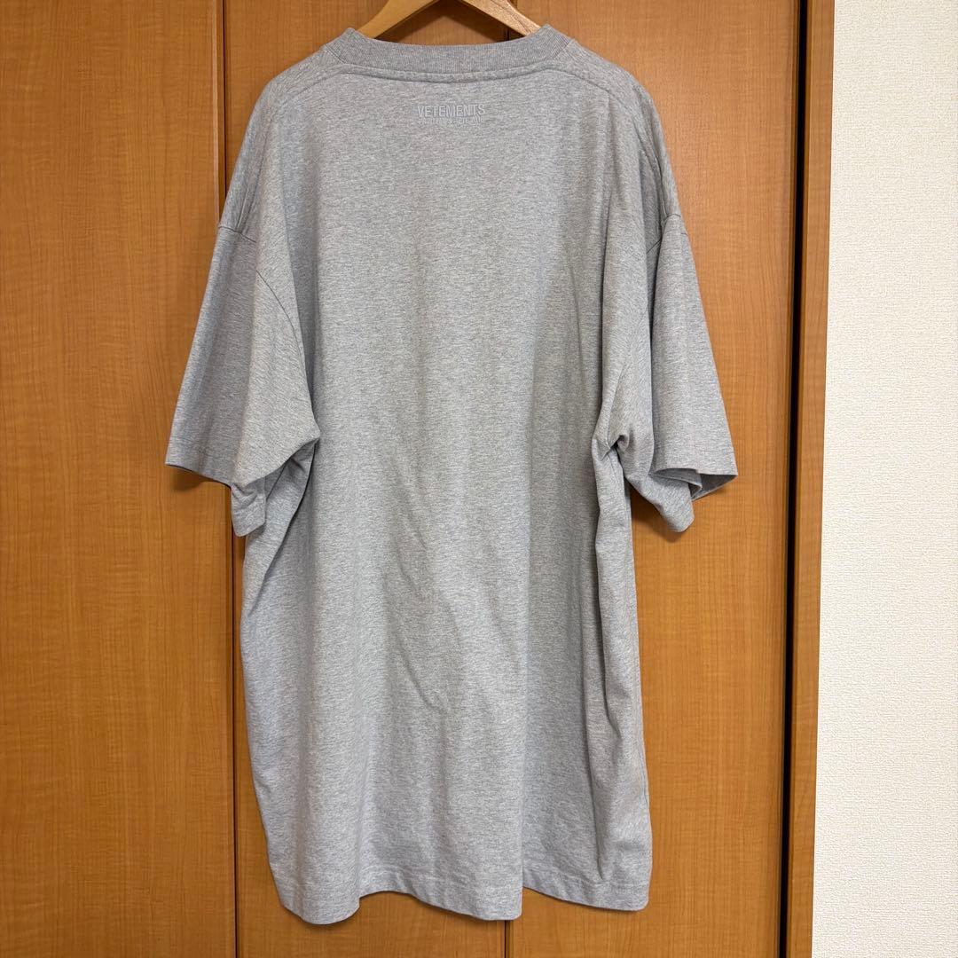 L*y様 VETEMENTS 18SS ベースボールロゴオーバーサイズTシャツ