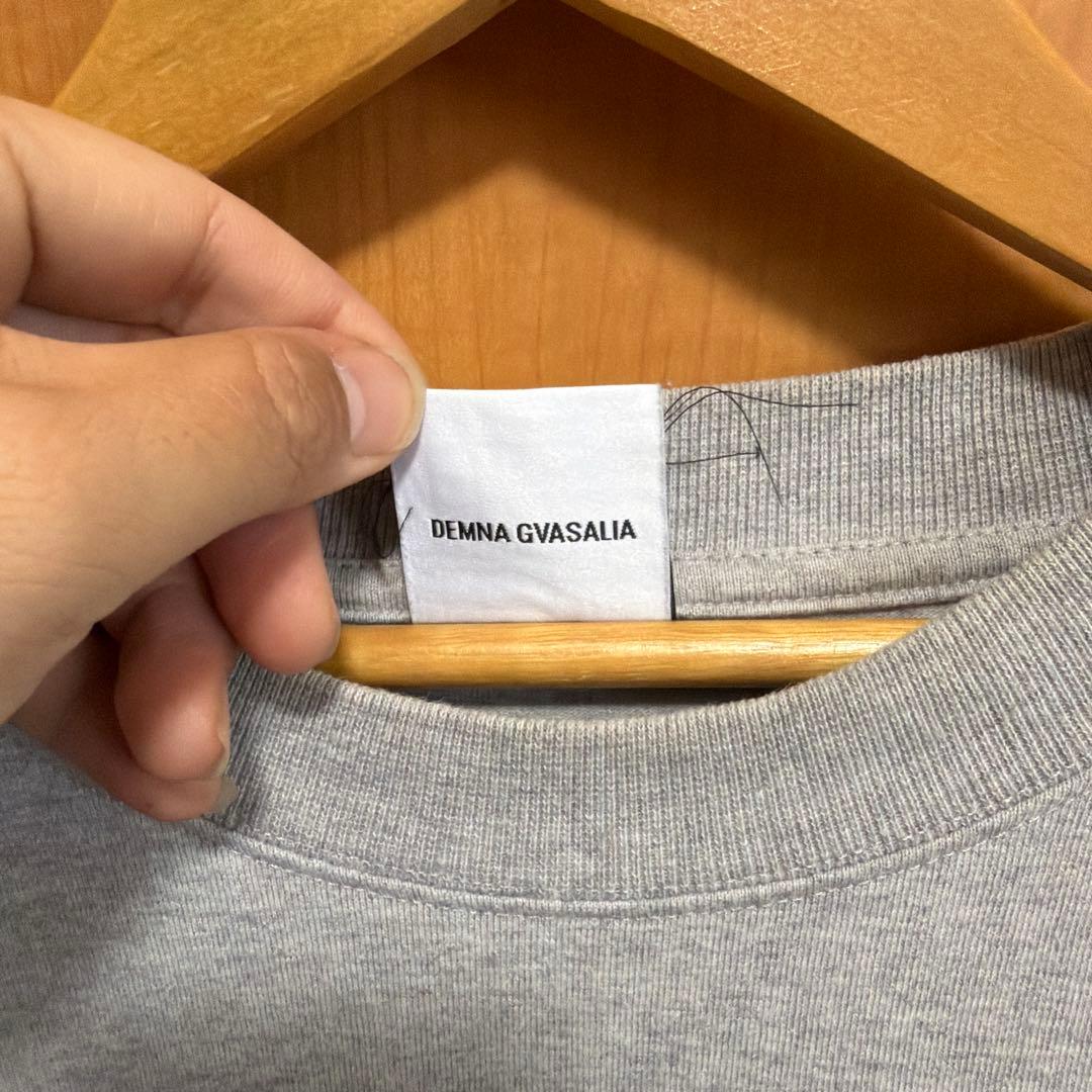 L*y様 VETEMENTS 18SS ベースボールロゴオーバーサイズTシャツ