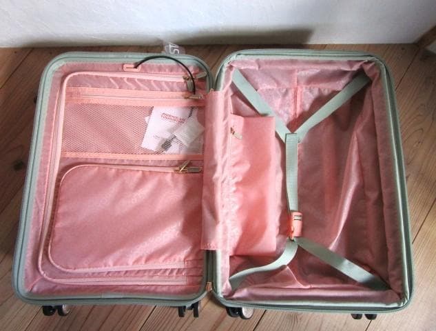 ★日曜まで限定★ 新品 アメリカンツーリスター スーツケース パステルグリーン