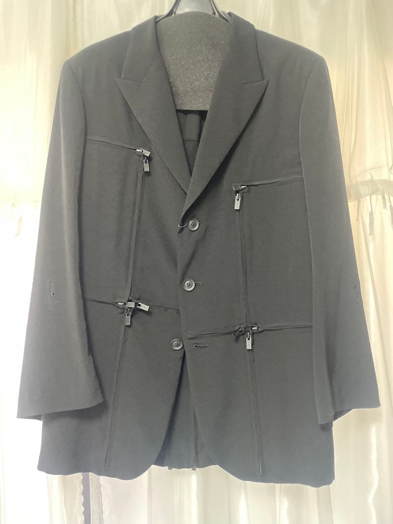 ヨウジヤマモト TA TUXEDO ZIP DETAIL JACKET25SS
