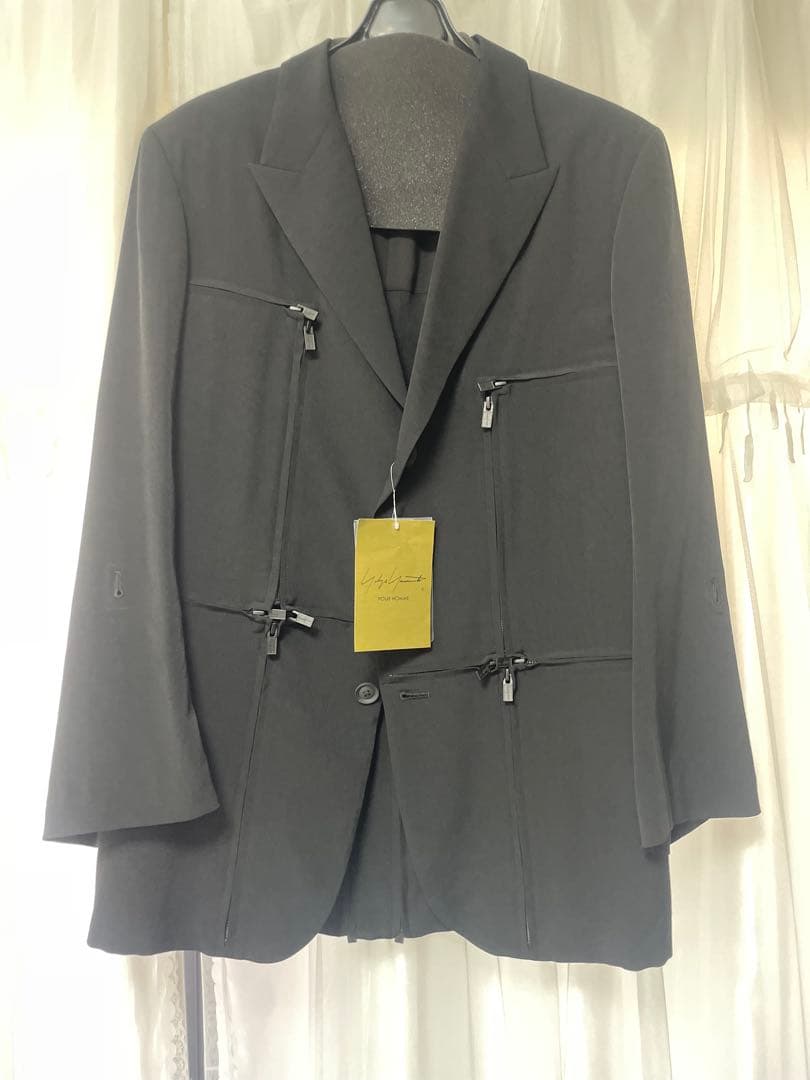 ヨウジヤマモト TA TUXEDO ZIP DETAIL JACKET25SS