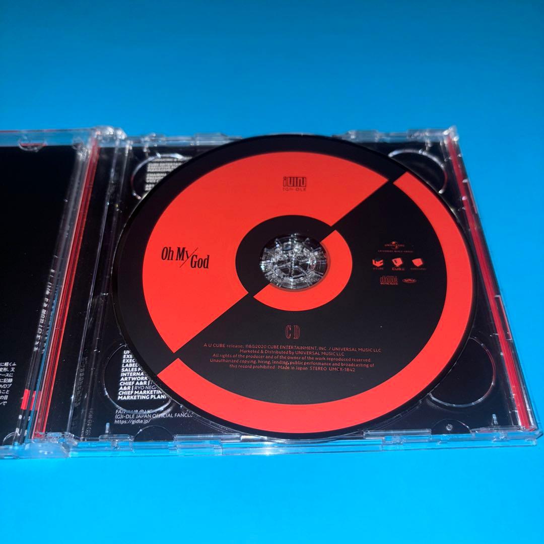 帯付き【初回A】(G) I-DLE Oh my god CD DVD