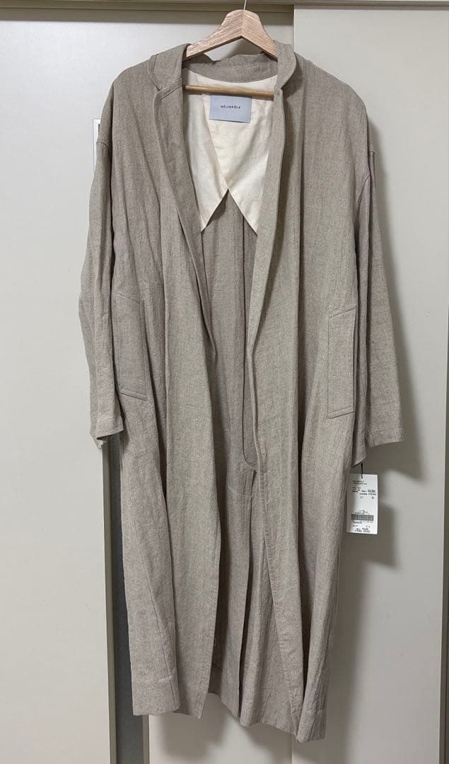 タグ付き新品　エリオポール　DUNGAREES LINEN LONG COAT