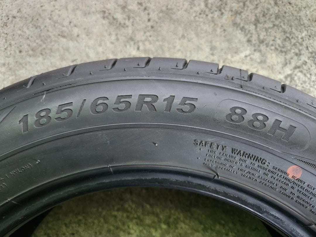 送料込☆2022年製 KENDA ケンダタイヤ 185/65R15☆2本