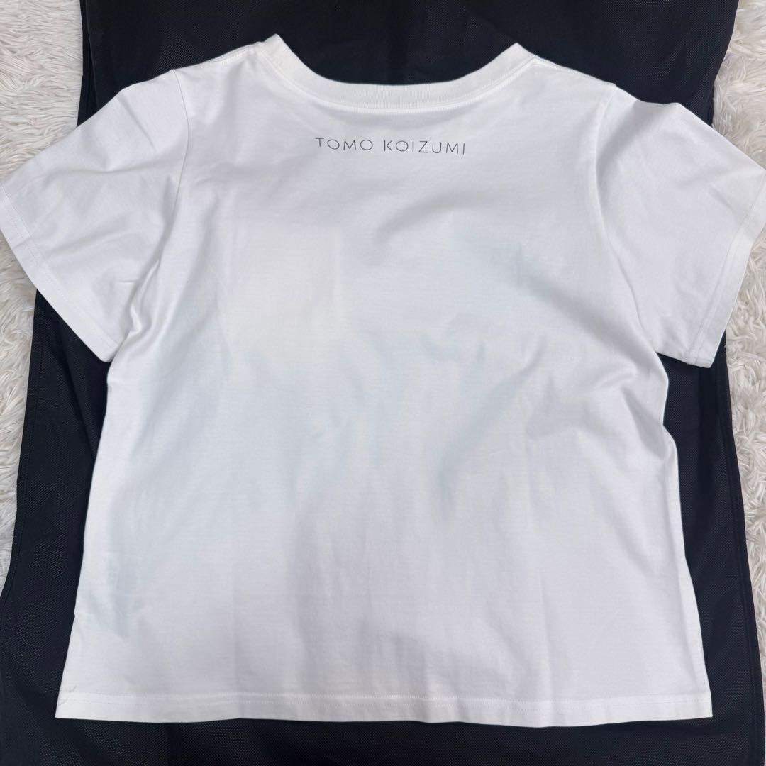 トモコイズミ FRILL POCKET T-SHIRT ラッフルTシャツ　半袖