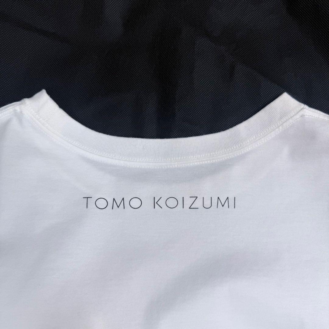 トモコイズミ FRILL POCKET T-SHIRT ラッフルTシャツ　半袖