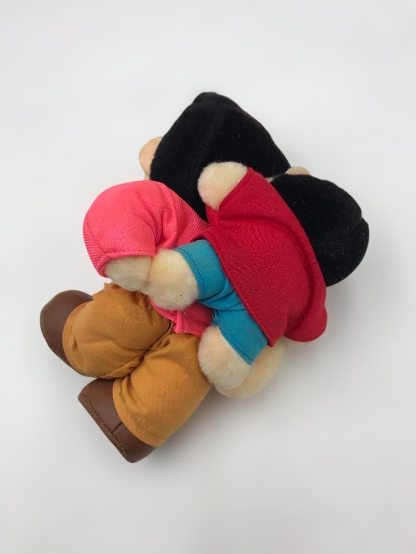 レトロ　クレヨンしんちゃん　ぬいぐるみ　おんぶ　中古品