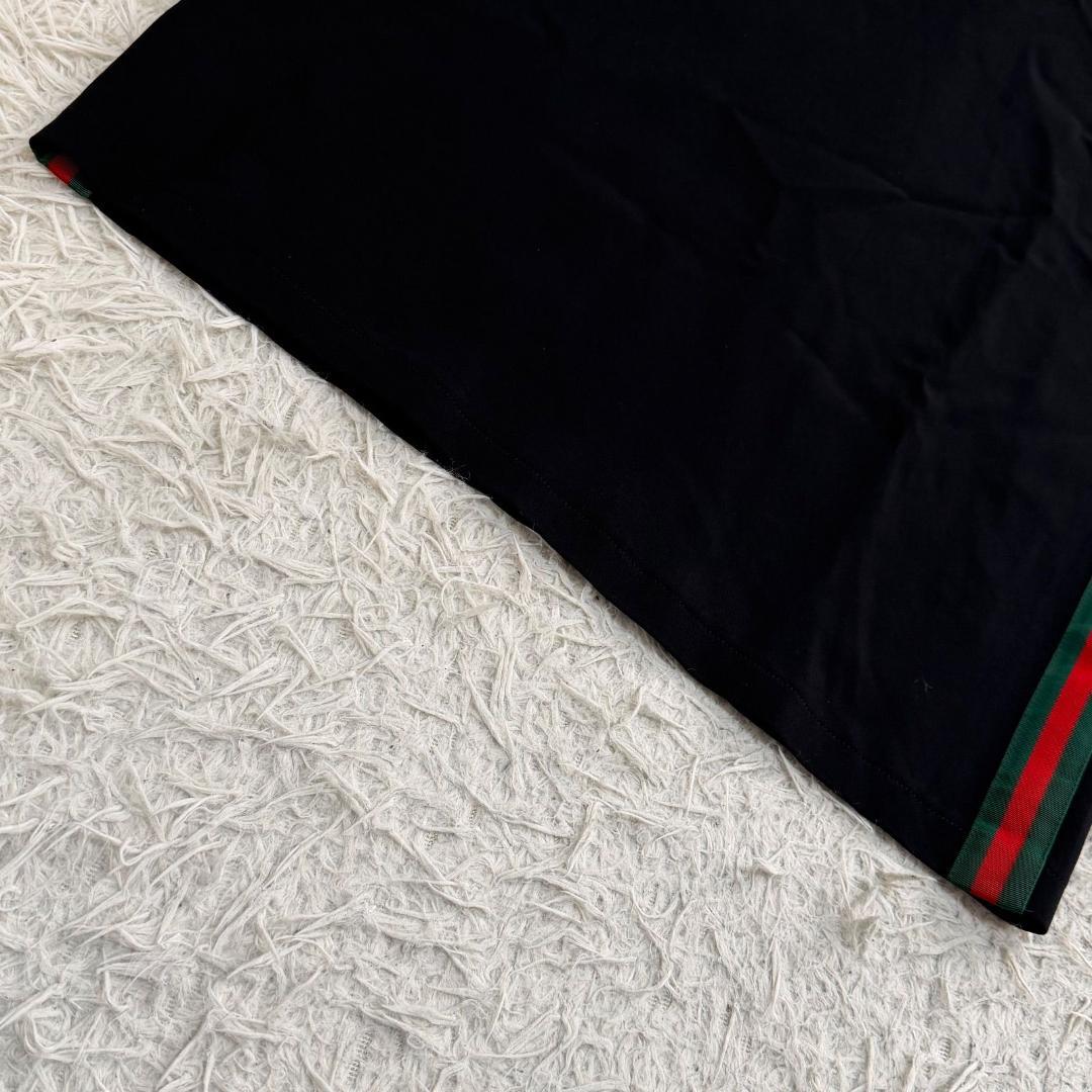 16574✨GUCCI シェリーライン サイドライン ワンピース 40 L