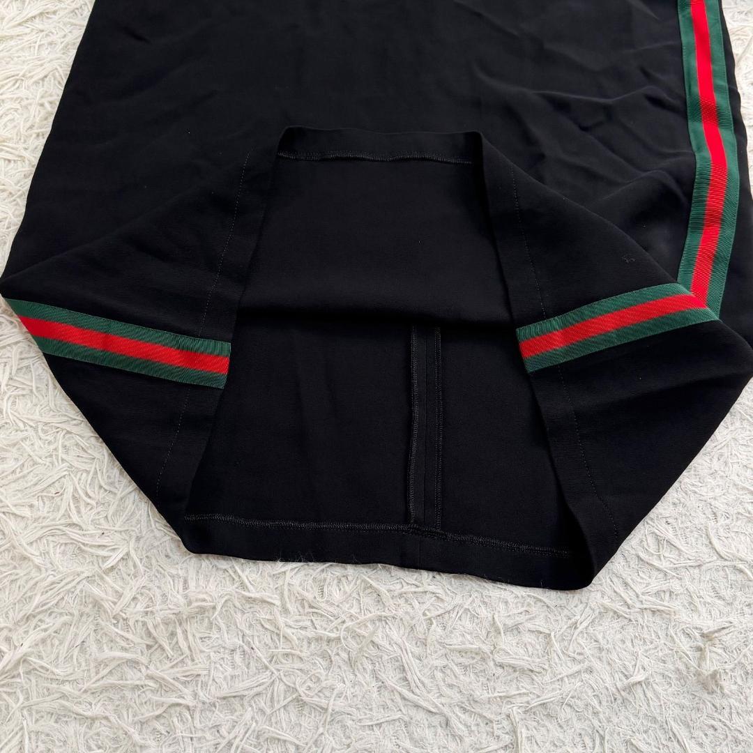 16574✨GUCCI シェリーライン サイドライン ワンピース 40 L