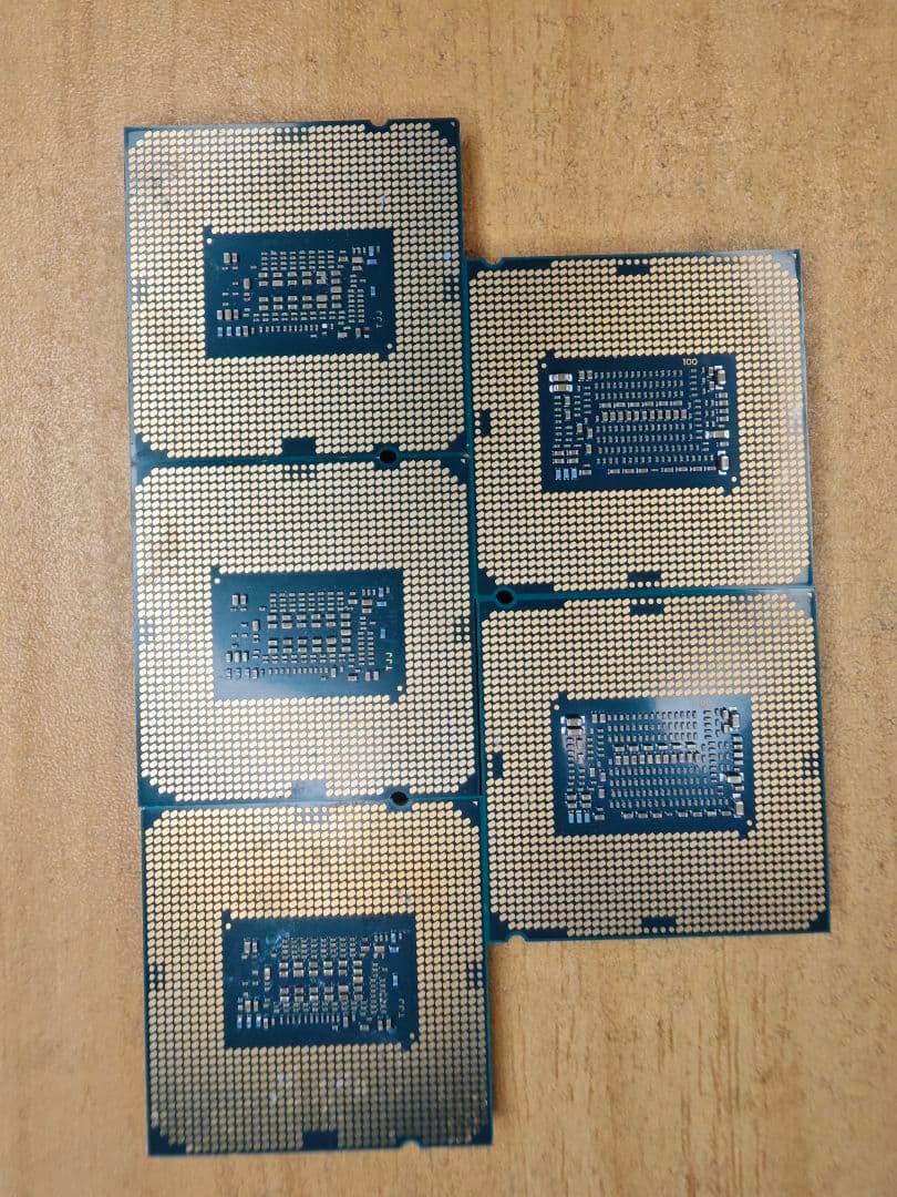 m*o様 Intel i7 i5 i3 CPU 5枚セット