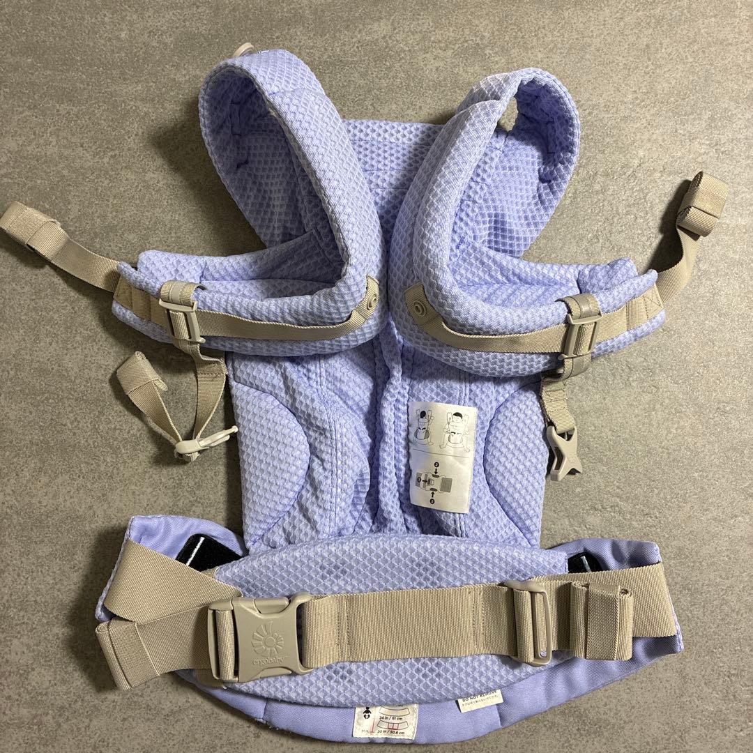 ✨希少カラーERGObaby エルゴ オムニブリーズ ブルーラベンダー