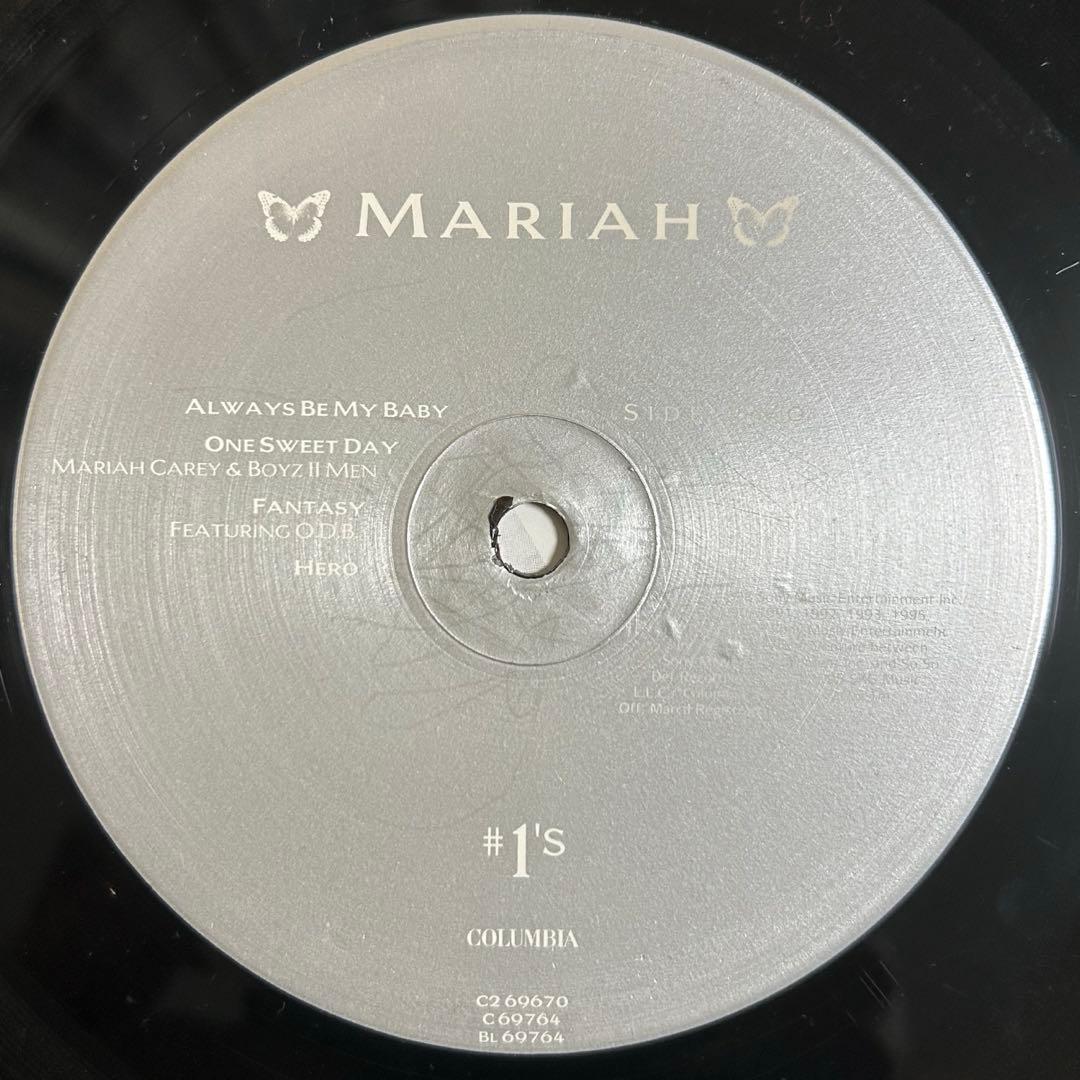 【USオリジナル】Mariah Carey / #1's 2LPレコード