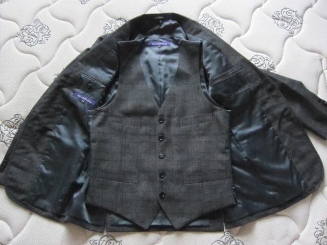 太*郎様 美品 GREEN RABEL 44 ウールジャケット パンツ ベスト