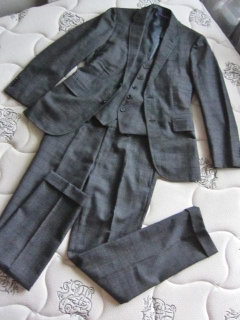 太*郎様 美品 GREEN RABEL 44 ウールジャケット パンツ ベスト