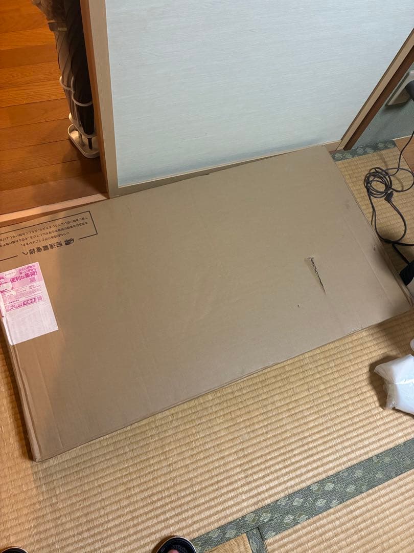 値下げ！ウォールナット 木製 パソコンデスク 組み立て式