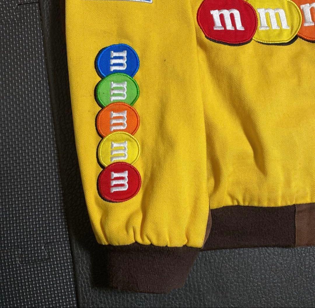 古着 m&m's XL レーシングジャケット JH design