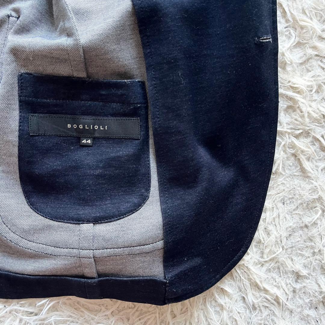 <美品>BOGLIOLI dover ネイビー コットン ジャケット サイズ44