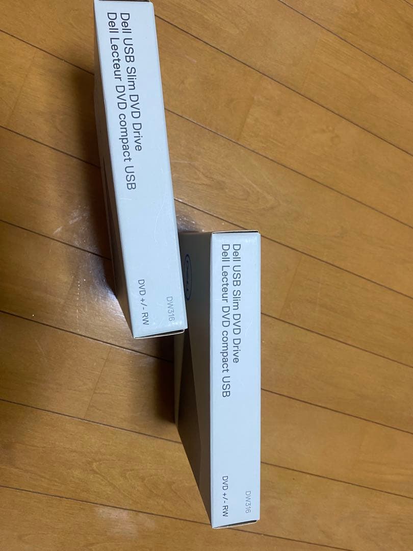 【新品未開封】 DELL USB 薄型DVDドライブ DW316