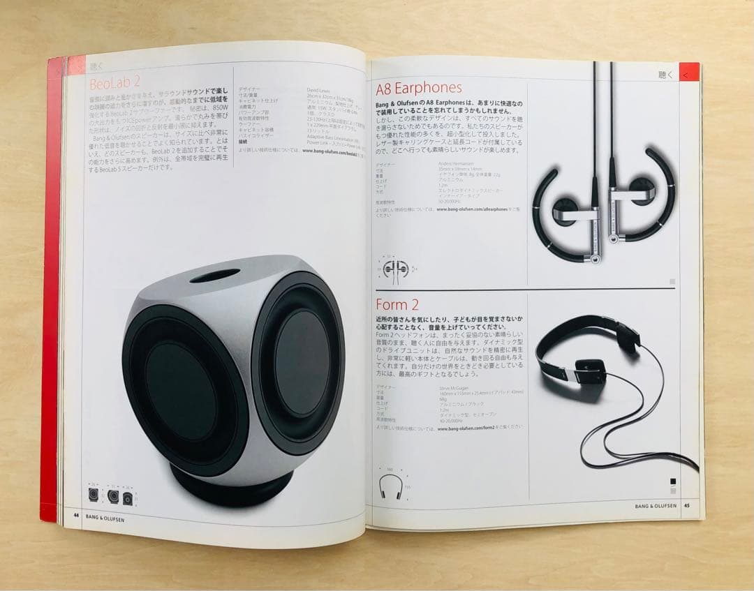 アート・デザイン・音楽 \"Bang & Olufsen Collection\" 2007/ 2008
