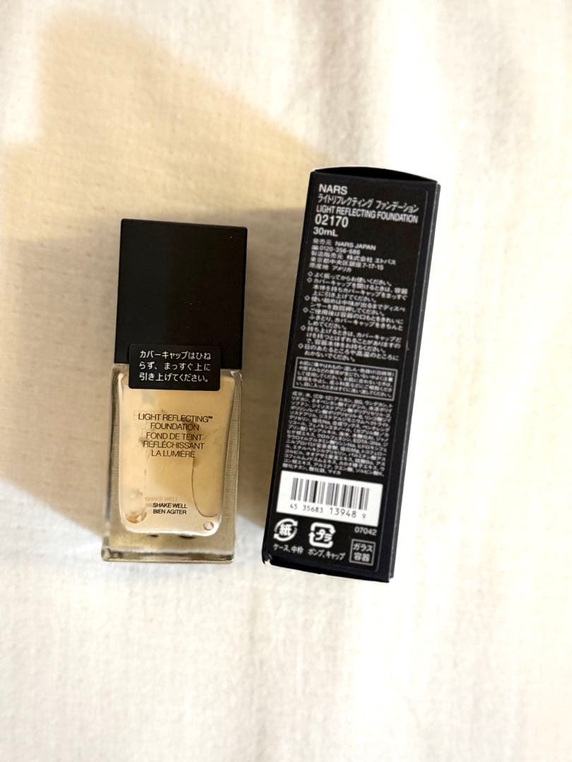 【ほぼ未使用】nars ライトリフレクティングファンデーション　02170
