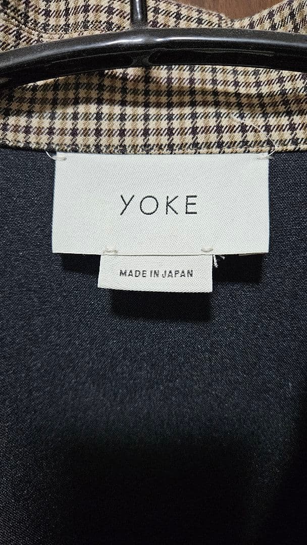 YOAK ヨーク カットオフドリズラージャケット ブラウン