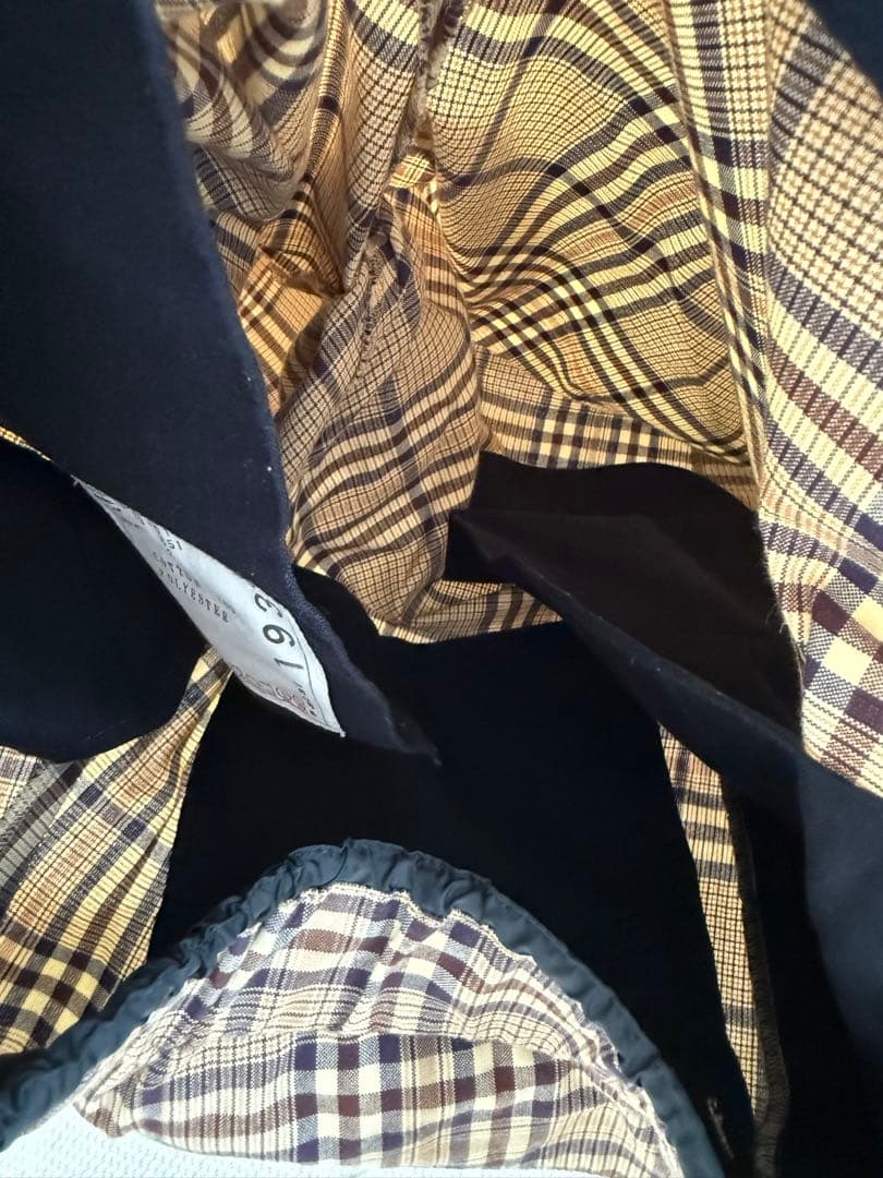 sacai チェック柄パンツ　サイズ2