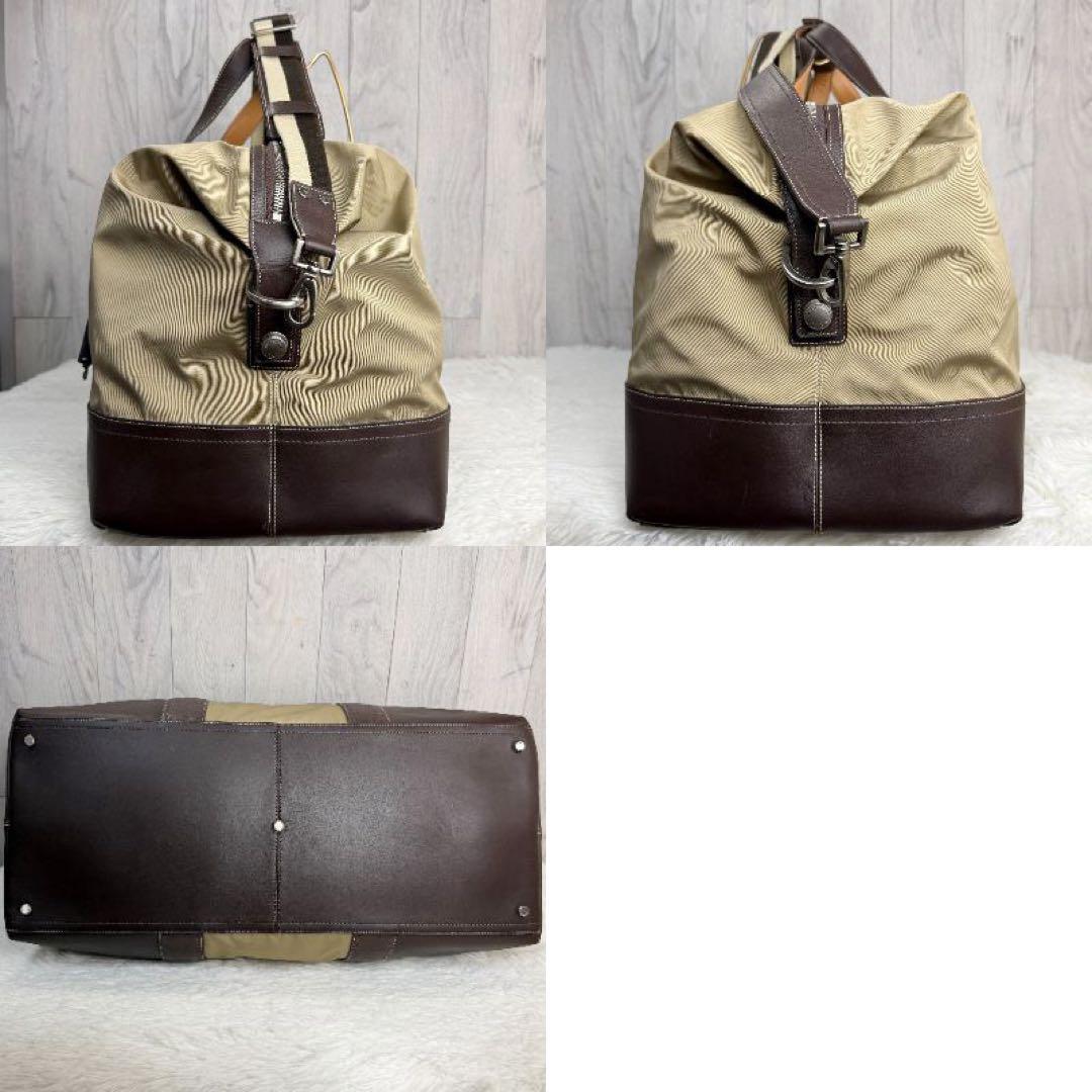 美品♡パドロック♡鍵付♡COACH コーチ 2way ボストンバッグ