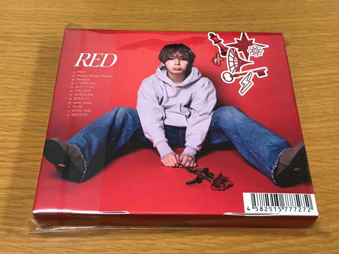 【匿名配送】山田涼介 RED ファミクラストア限定 Deep RED盤 新品