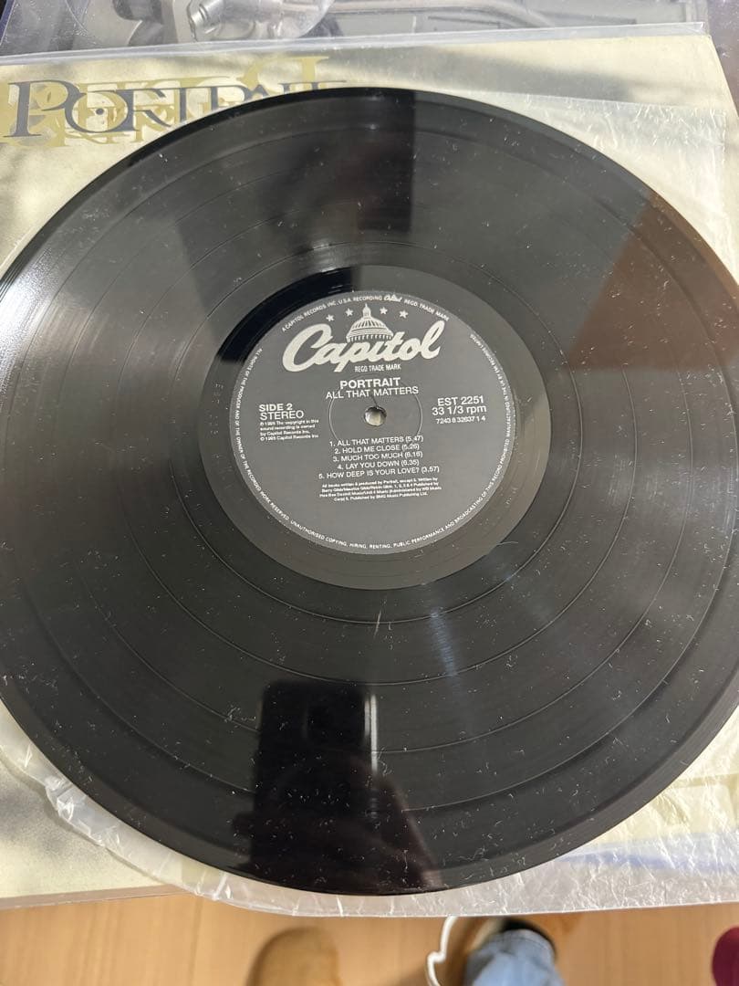 Portrait - All That Matters レコード