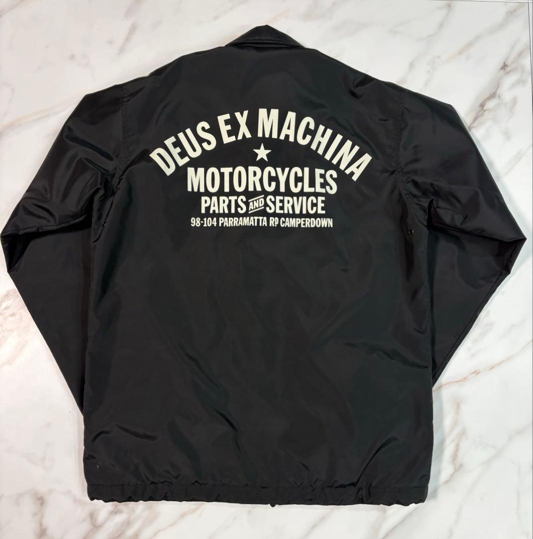 Deus Ex Machina ブラック コーチジャケット
