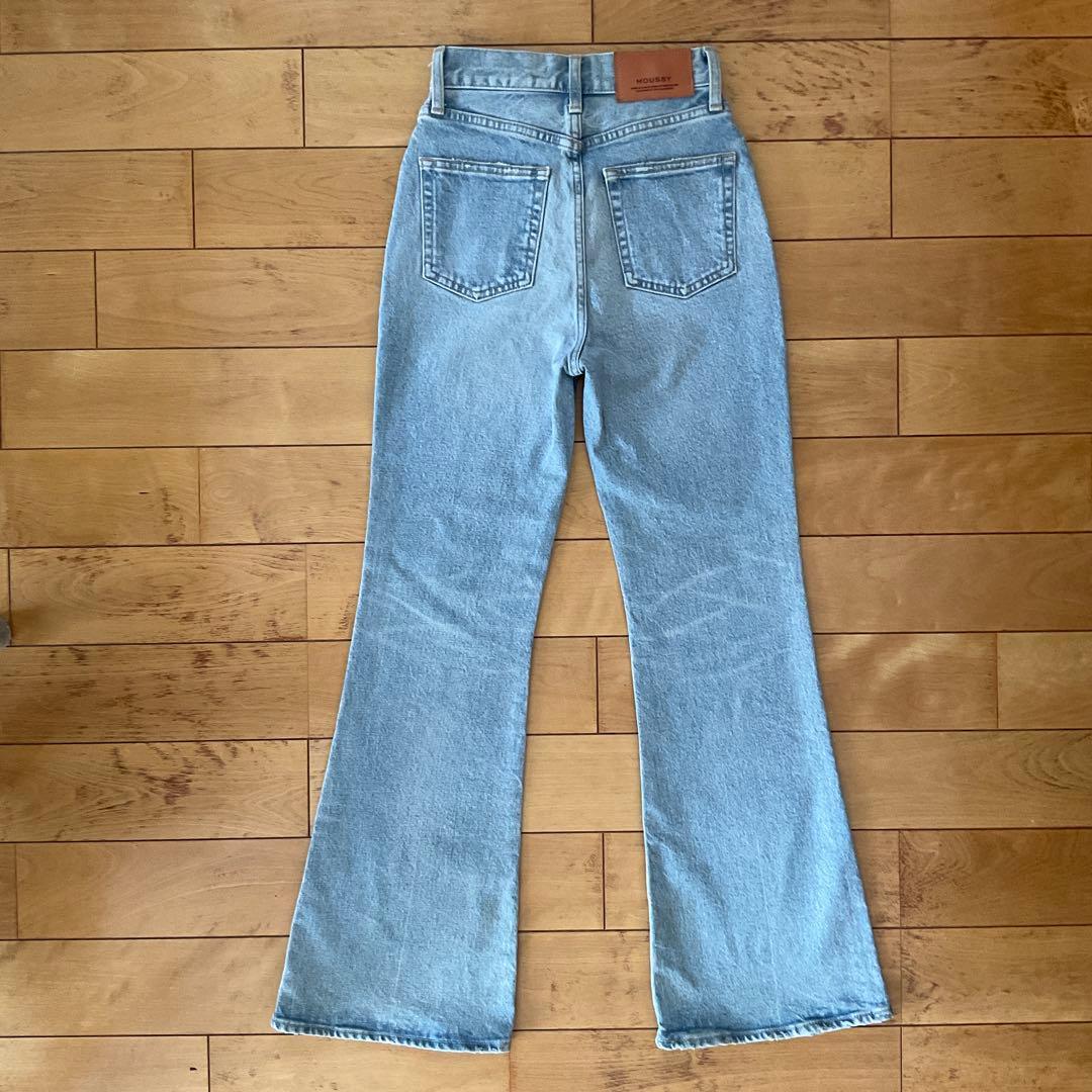 MOUSSY MVS FLARE 23inch ライトブルー