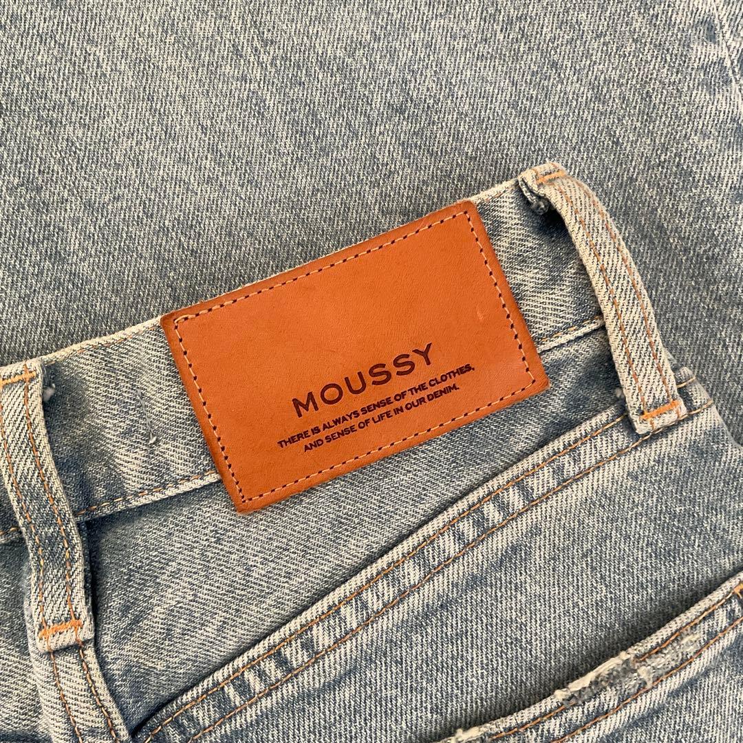 MOUSSY MVS FLARE 23inch ライトブルー