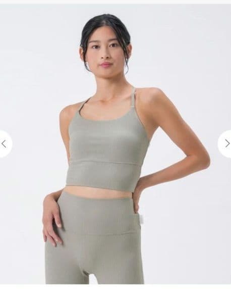 SUKAL バックツイストセパレートタンクトップ