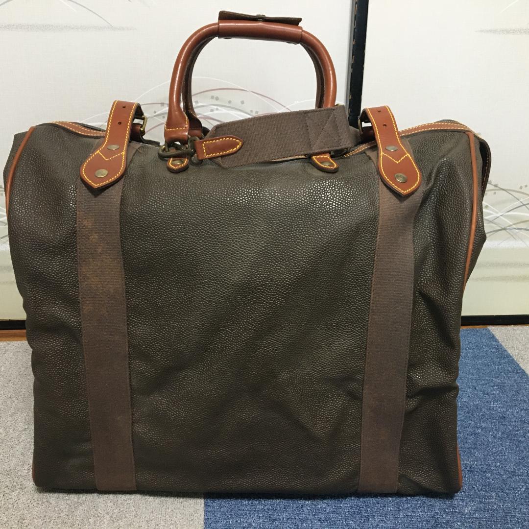 【未使用 汚れあり 南京錠本体欠品】Mulberry 長期保管 ボストンバッグ
