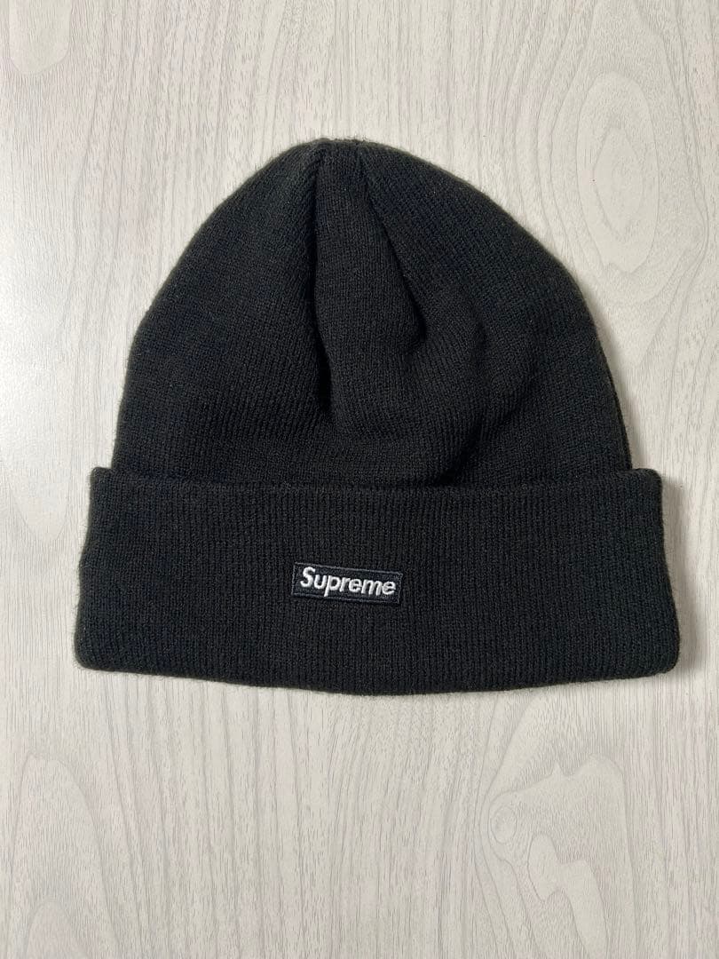 帽子 Supreme S logo beanie Black