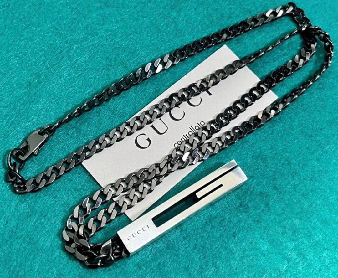 美品‼️GUCCI ラージタイプ‼️Gモチーフネックレス