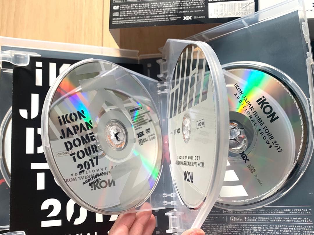 iKON JAPAN DOME TOUR 2017 ★CD2枚/DVD3枚