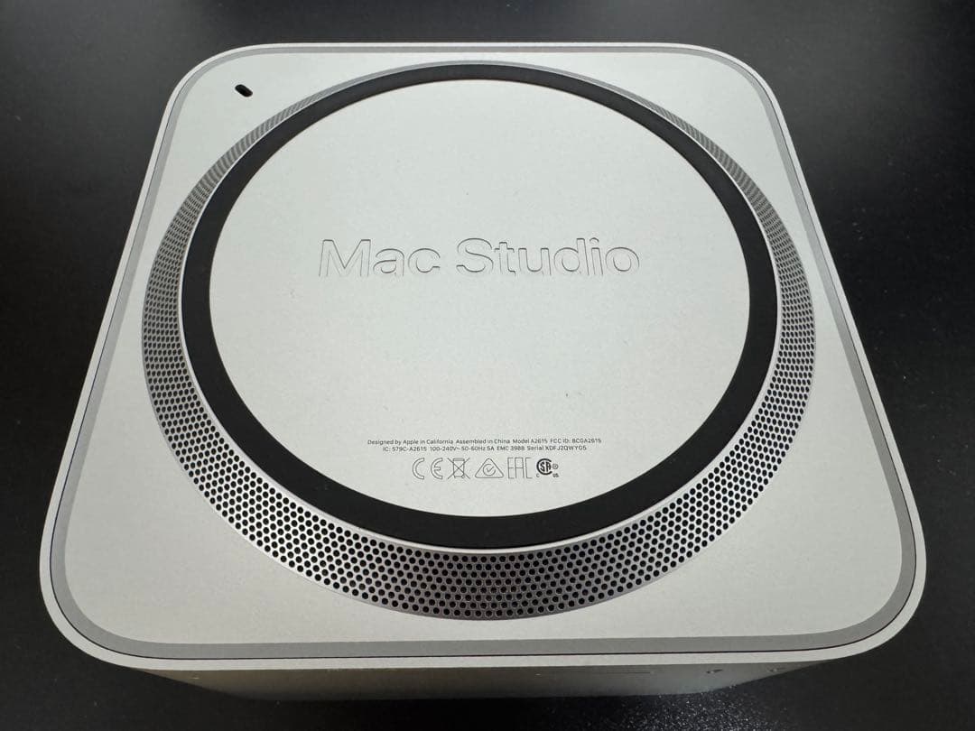 Apple Macstudio2022/M1MAX/メモリ32GB/SSD1TB