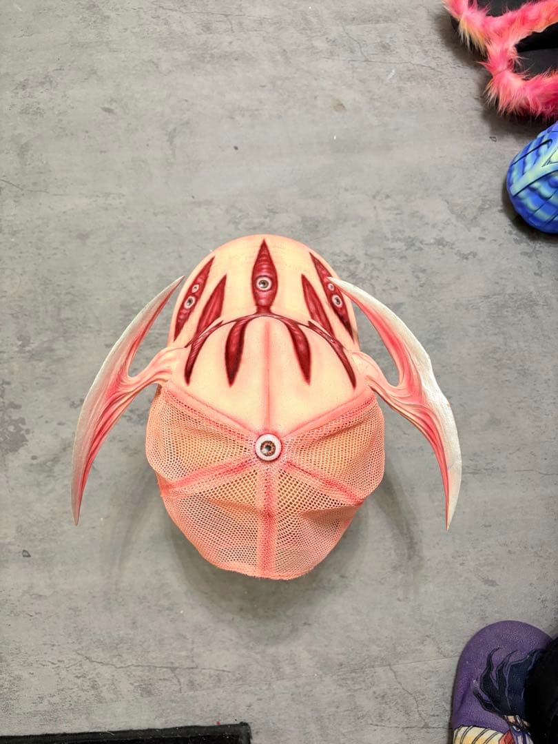 ハンドメイド　リメイク　キャップswag