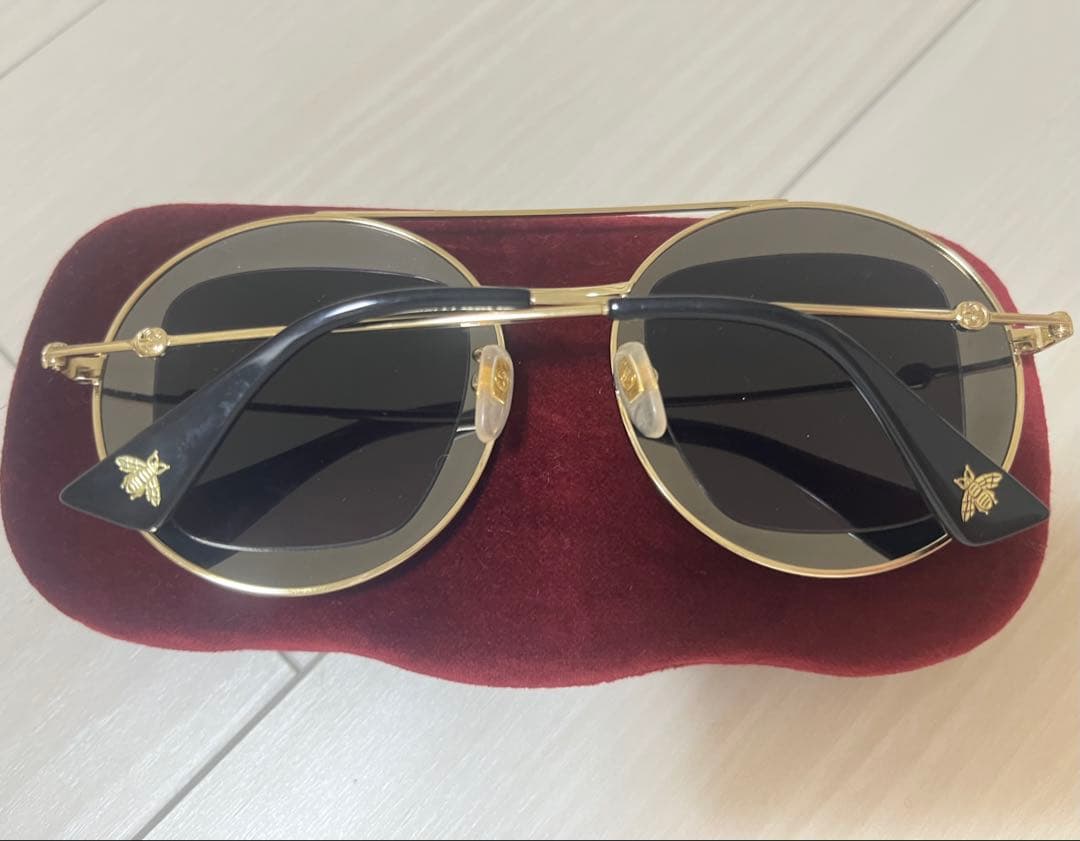 GUCCI ラウンド型サングラス